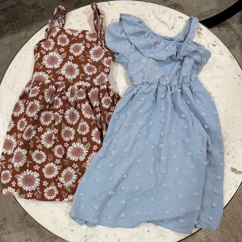 Carter's Sundress & Sleeveless One Shoulder Casual Dress sz 7